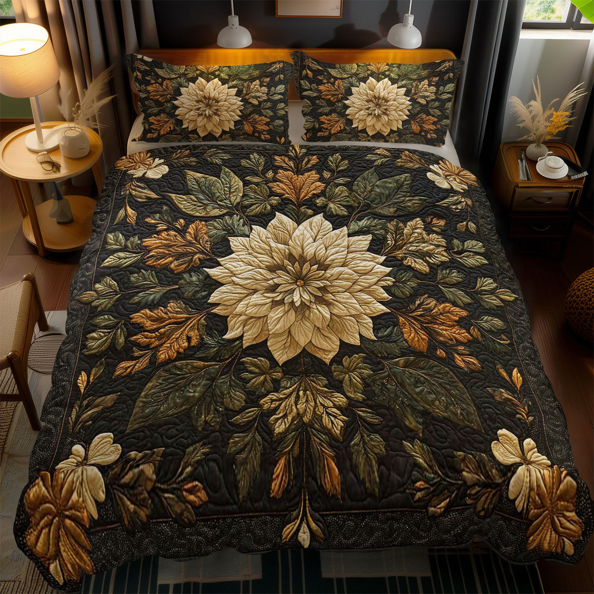 Forest Flower WN1303156CL Duvet Cover Set