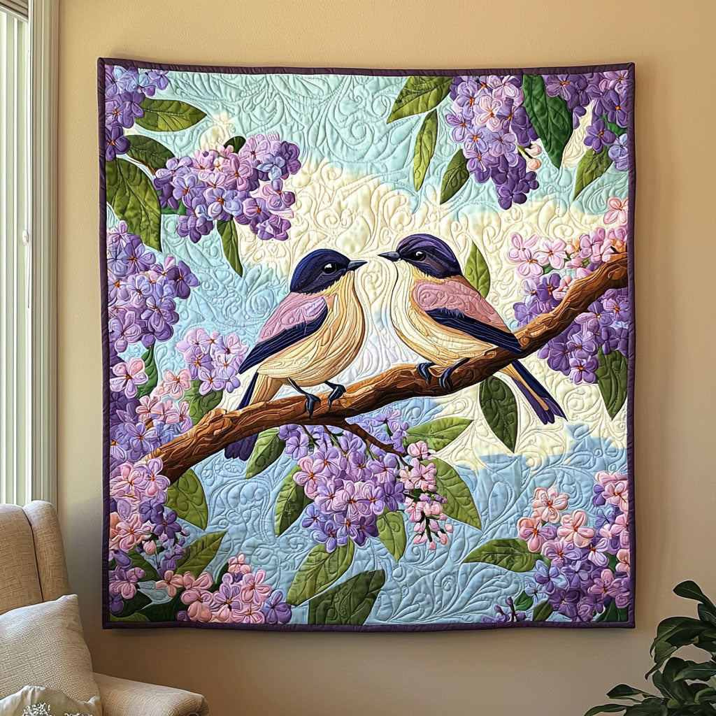 Spring Birds QA1601024CL Quilt