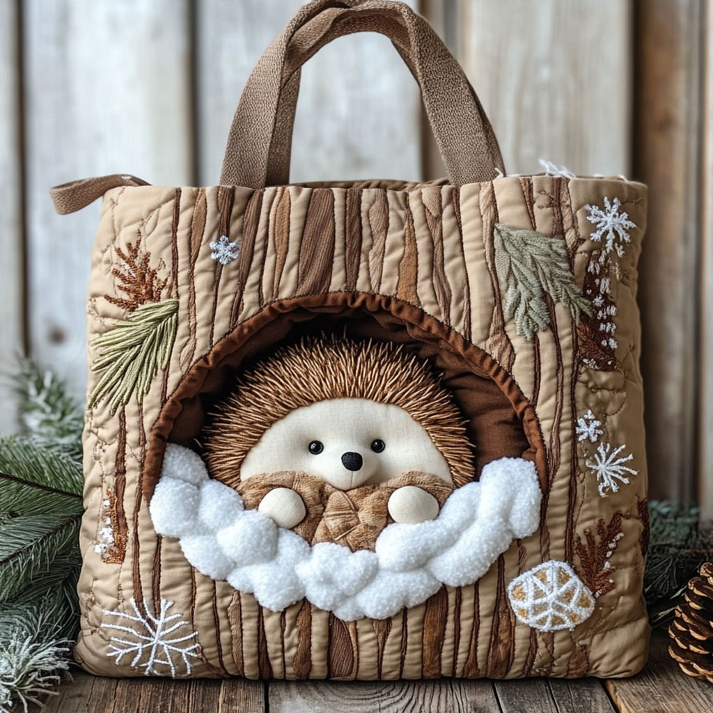 Furry Hedge CP0112212CL Quilted Tote Bag