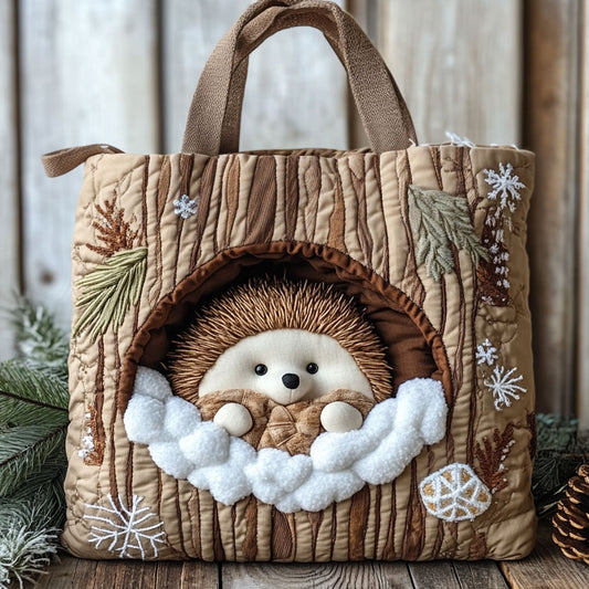 Furry Hedge CP0112212CL Quilted Tote Bag