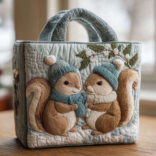 Winter Buddies CP0111062CL Quilted Tote Bag