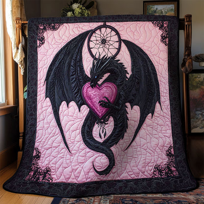 Dragon’s Valentine Embrace WN1002005CL Quilt