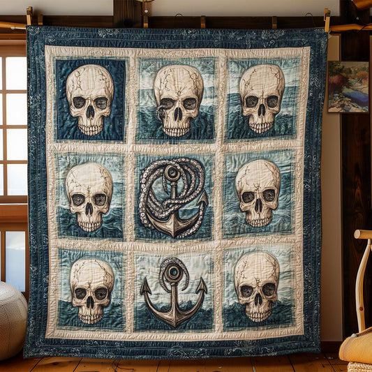 Nautical Skull WN0601037CL Quilt