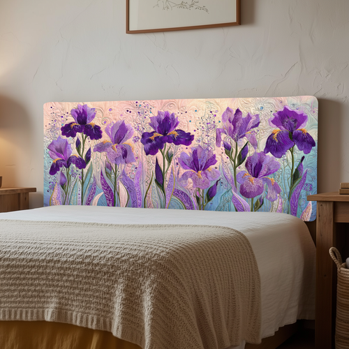Iris Garden XR3012002CL Quilted Headboard Slipcover