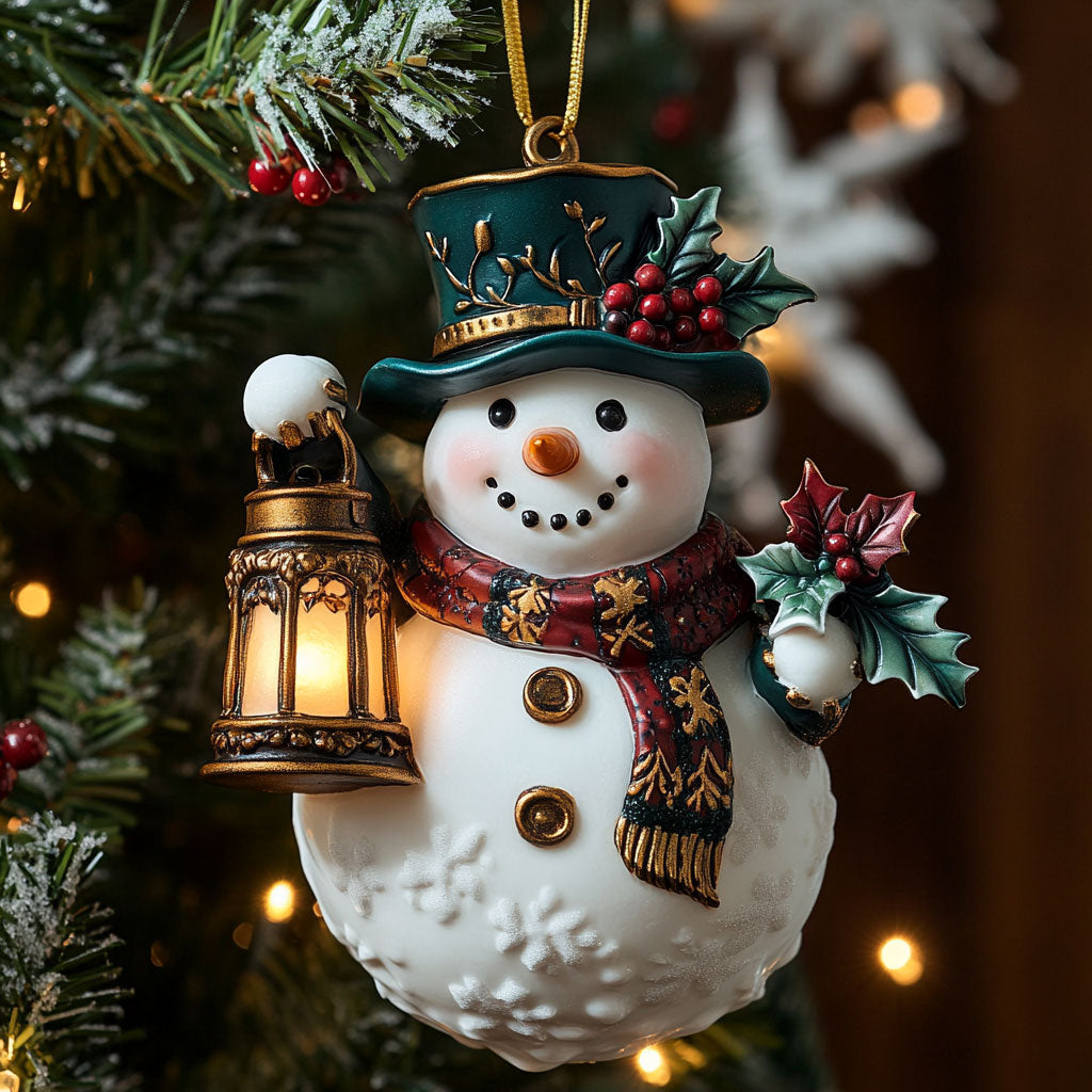 Snowman Glow CW2410042CL Christmas Ornament