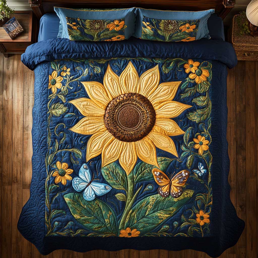 Serene Sunflower WP1601003CL Duvet Cover Set