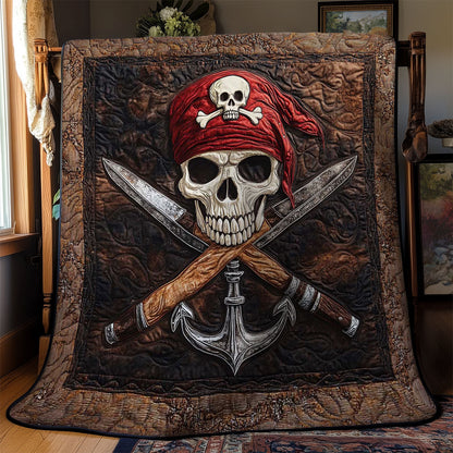 Pirate’s Mark Skull WN2301025CL Quilt