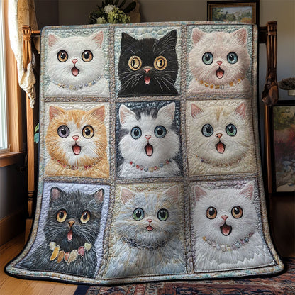 Sparkly Cat WN1303104CL Quilt