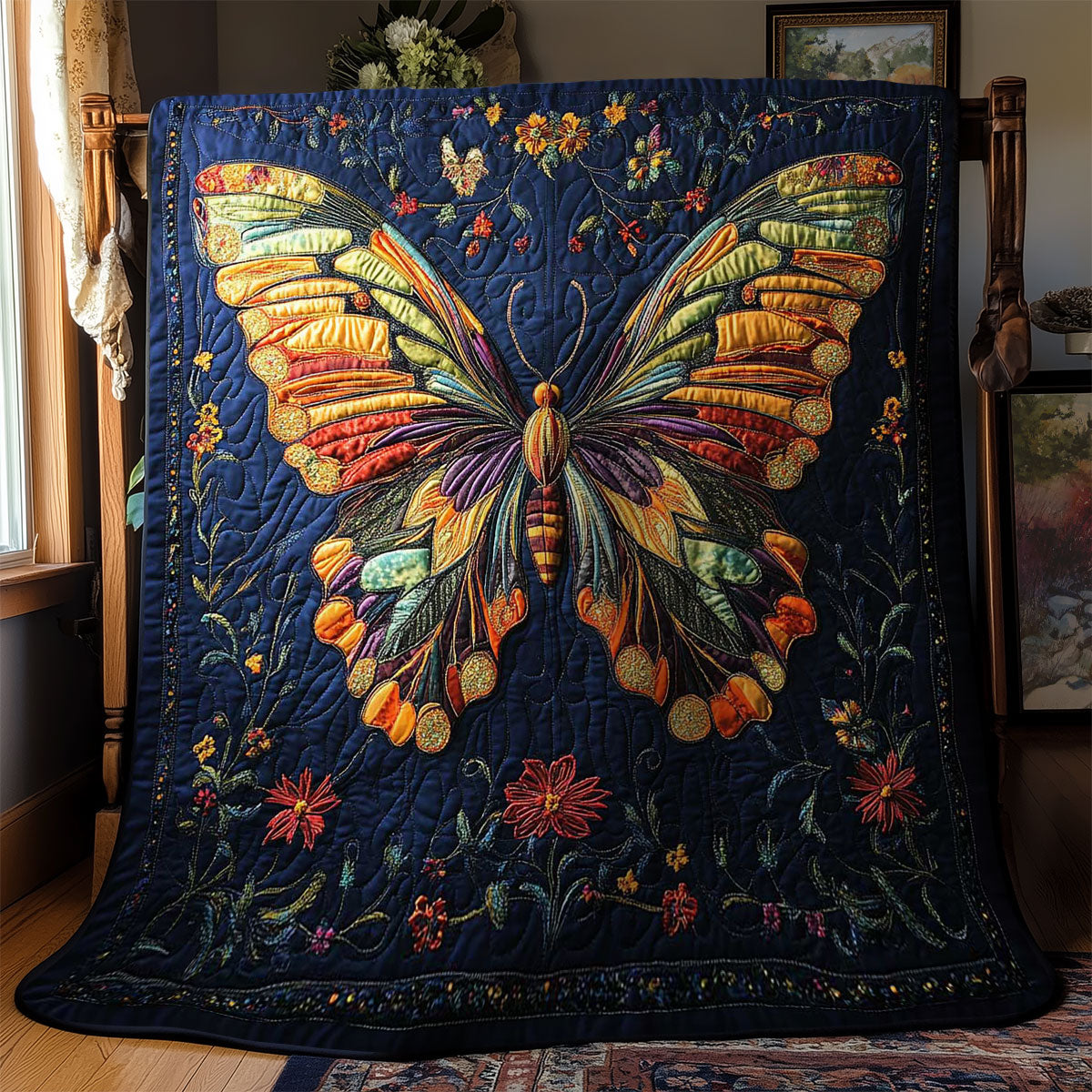 Mystic Butterfly WN1002026CL Quilt