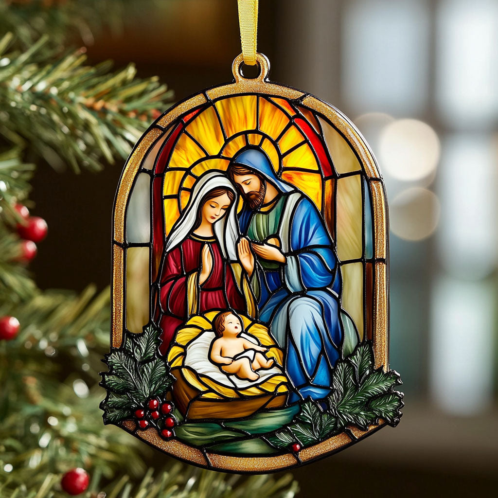 Blessed Window CP0412099CL Christmas Ornament