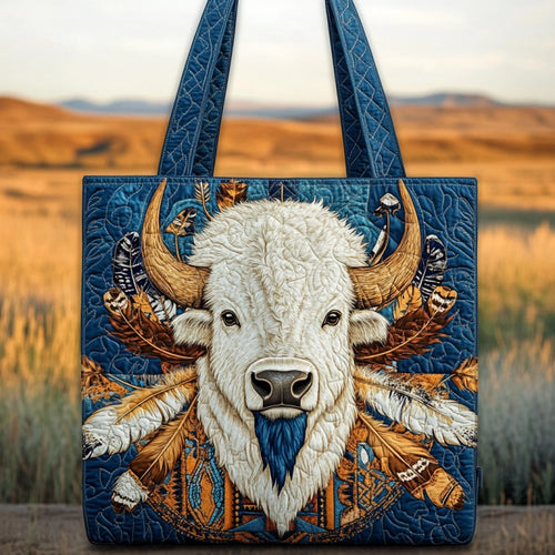 Native Bison XR2110001CL Quilted Tote Bag