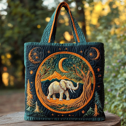 Elephant Rising WN1010030CL Quilted Tote Bag