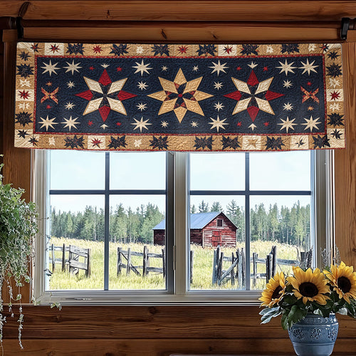 Native Spark WN2807096CL Quilted Valance