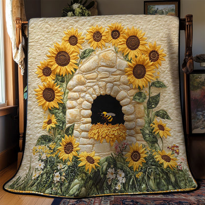 Buzzing Beehive WN2503007CL Quilt