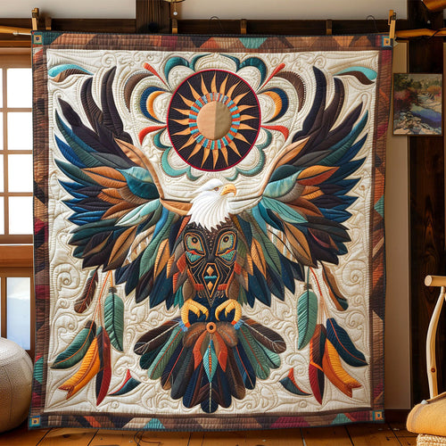 Charming Native Eagle CW0901049CL Quilt