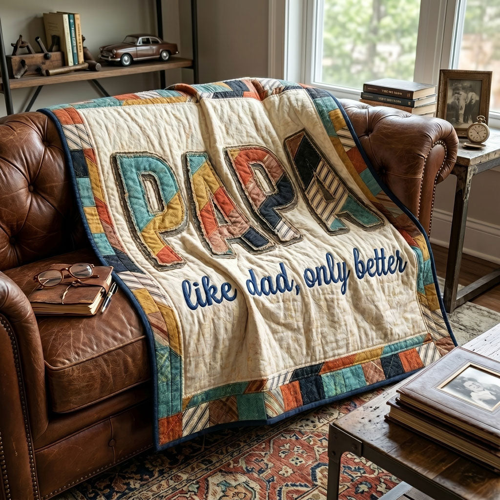 Patchwork Papa Love WN1106007CL Quilt