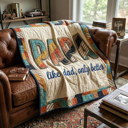 Patchwork Papa Love WN1106007CL Quilt