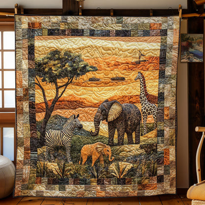 African Wilderness WN0403015CL Quilt