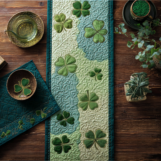 Shamrock XR0601024CL Quilted Table Runner