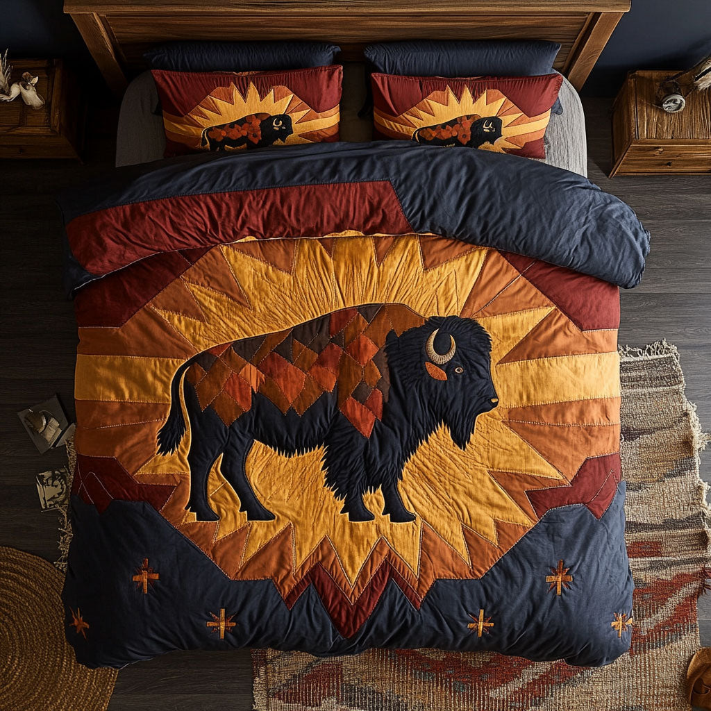Echo Plains Bison WN0901017CL Duvet Cover Set