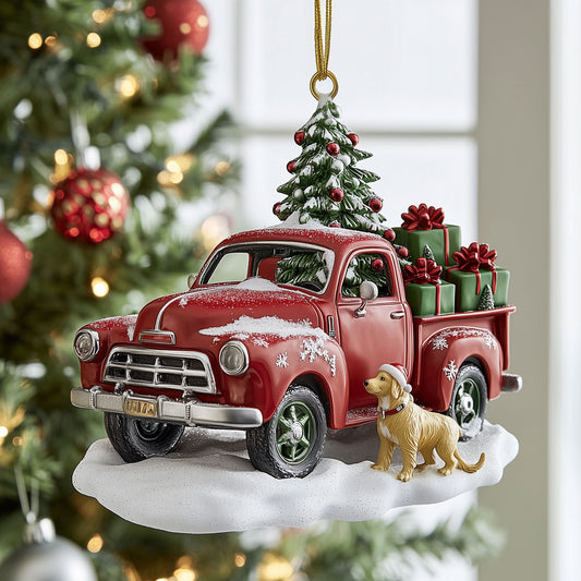 Truck Load & Loyal Friend LT3010012CL Christmas Ornament