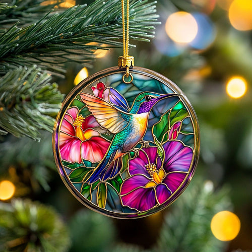 Magical Hummingbird WN1610093CL Christmas Ornament