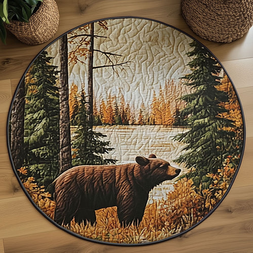 Rustle And Roar WJ0606052CL Quilted Round Mat