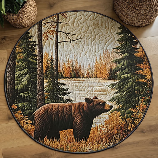 Rustle And Roar WJ0606052CL Quilted Round Mat
