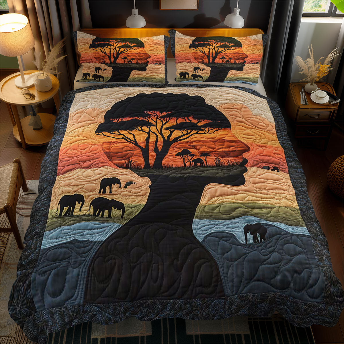 African Dream WN0303077CL Duvet Cover Set