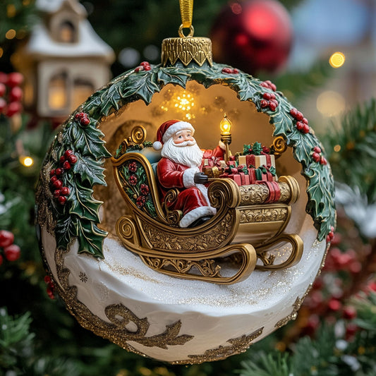 Santa Holiday CW1710035CL Christmas Ornament