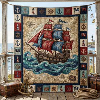 Crimson Sail Adventure WN1605006CL Quilt