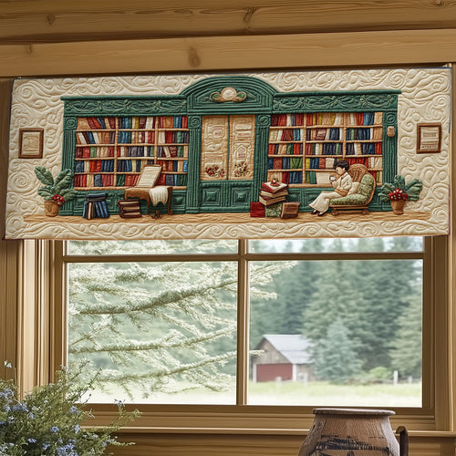 Library WJ1305025CL Quilted Valance