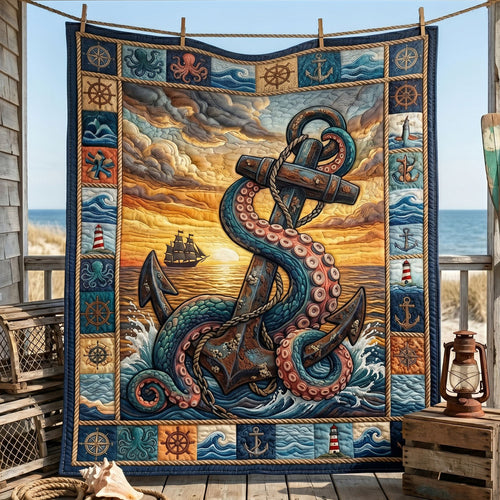 Nautical Deep Sea Legends WN1905009CL Quilt