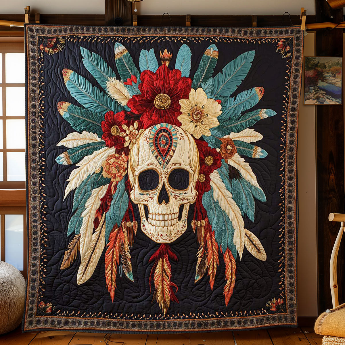 Eternal Skull WN2301012CL Quilt