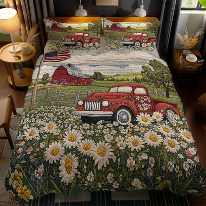 Red Truck Farm Bliss WN0703104CL Duvet Cover Set