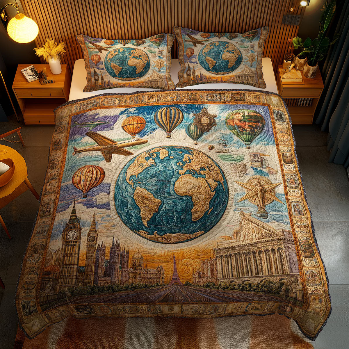 Earth Journey WN0803089CL Duvet Cover Set