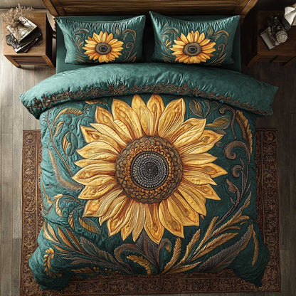 Golden Sunflower WN1302025CL Duvet Cover Set