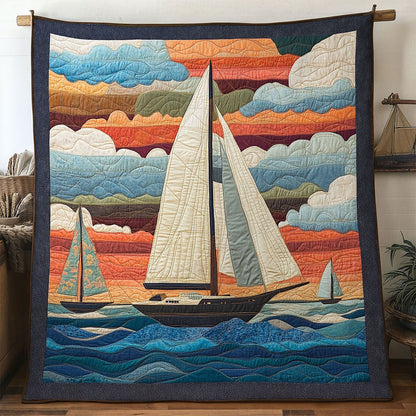 Drift Sailboat WN0501016CL Quilt