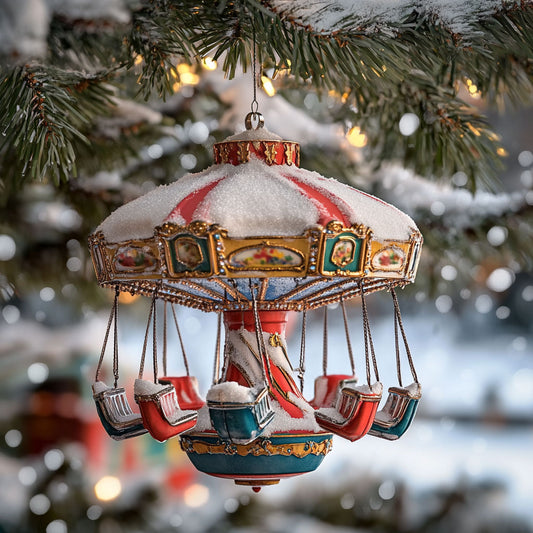 Abandoned Carnival WJ1612052CL Christmas Ornament