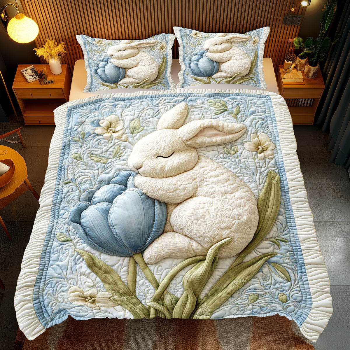 Sleeping Rabbit WP2001048CL Duvet Cover Set