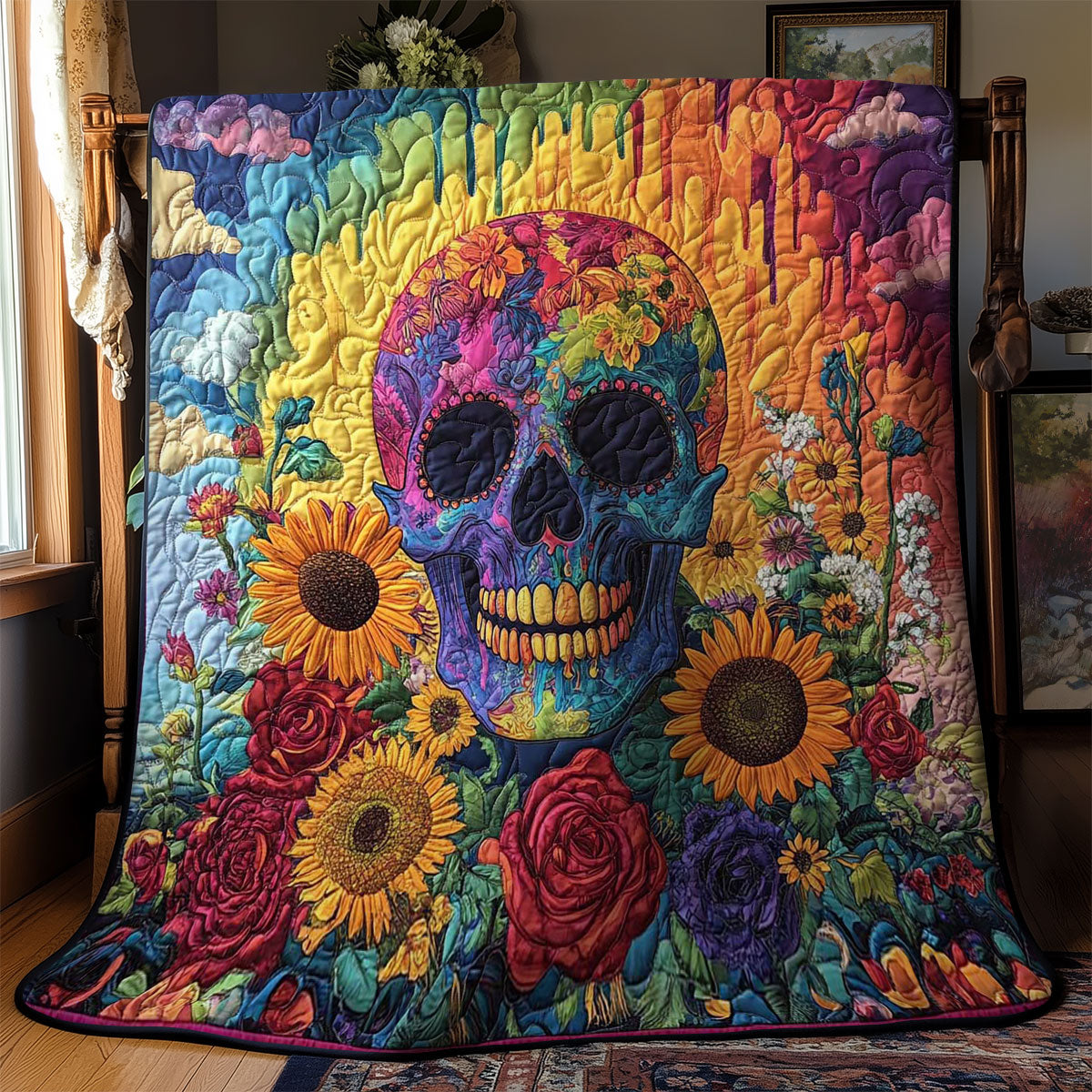 Mystic Skull WN0702025CL Quilt