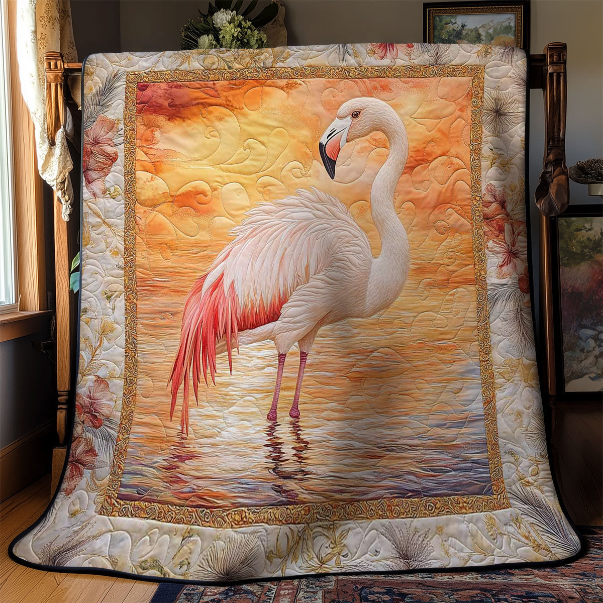 Dreamy Flamingo WN1102022CL Quilt