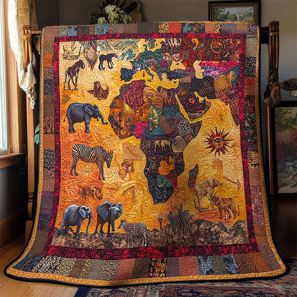 Cultural African Safari WN1103011CL Quilt