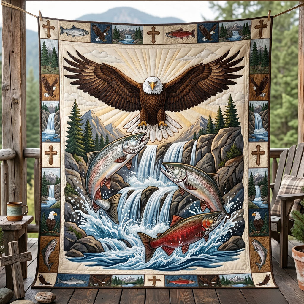 Eagle And Salmon Falls WN1606006CL Quilt