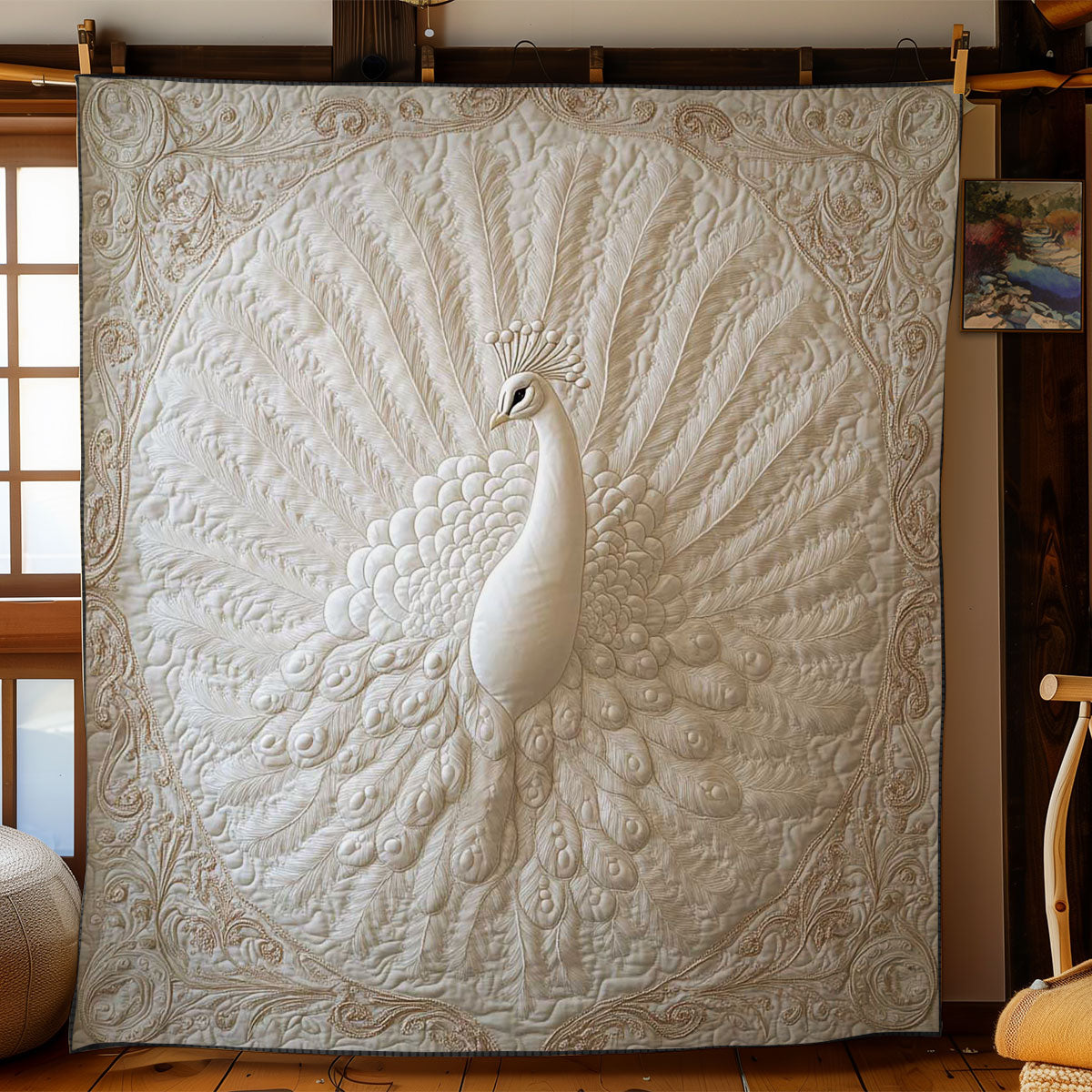 Ethereal Peacock Beauty WN1002004CL Quilt