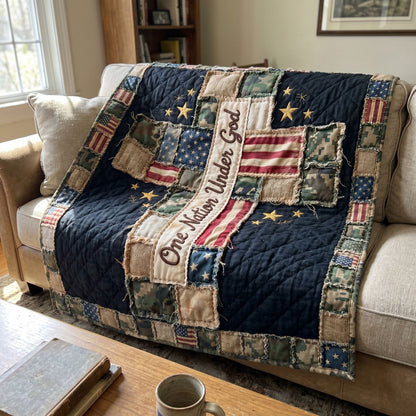 Freedom Faith Patchwork WN2104014CL Quilt