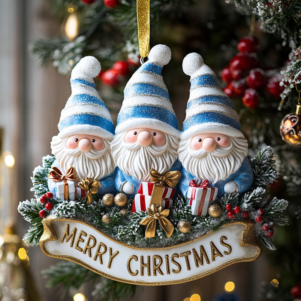 Christmas Gnome CW0112009CL Christmas Ornament