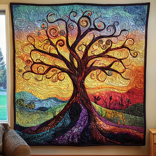 Vibrant Tree Of Life QA1401003CL Quilt