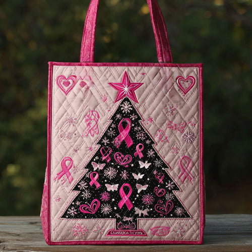 Christmas Tree Light Of Hope WN0410023CL Quilted Tote Bag