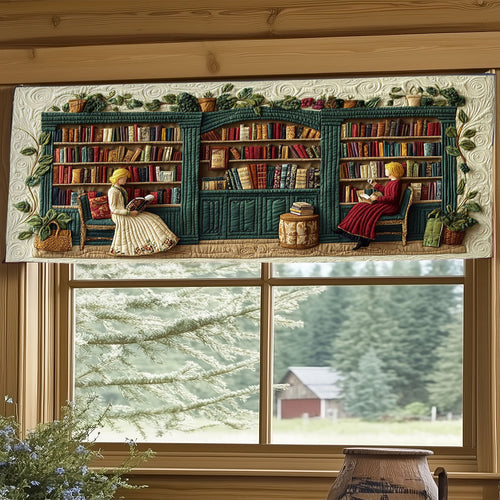 Library WJ1505022CL Quilted Valance